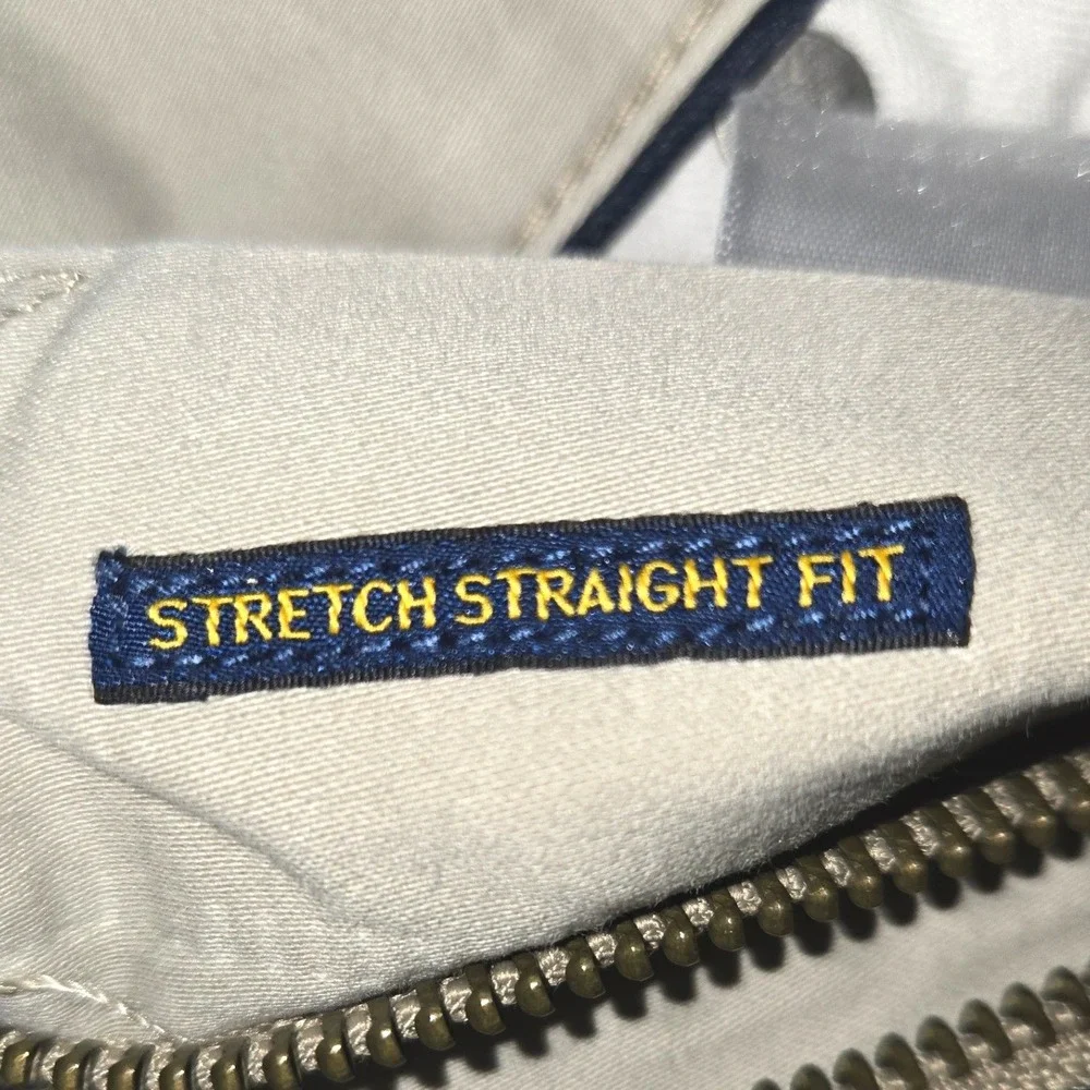 Polo‎ Ralph Lauren Pants Mens 36/34 Khaki Tan Stretch Straight Fit Twill Chinos